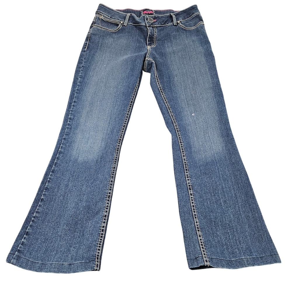 Wrangler Bootcut Jeans Womens 11 12x32 (34x30) Blue Denim Coastal Cowgirl Ranch